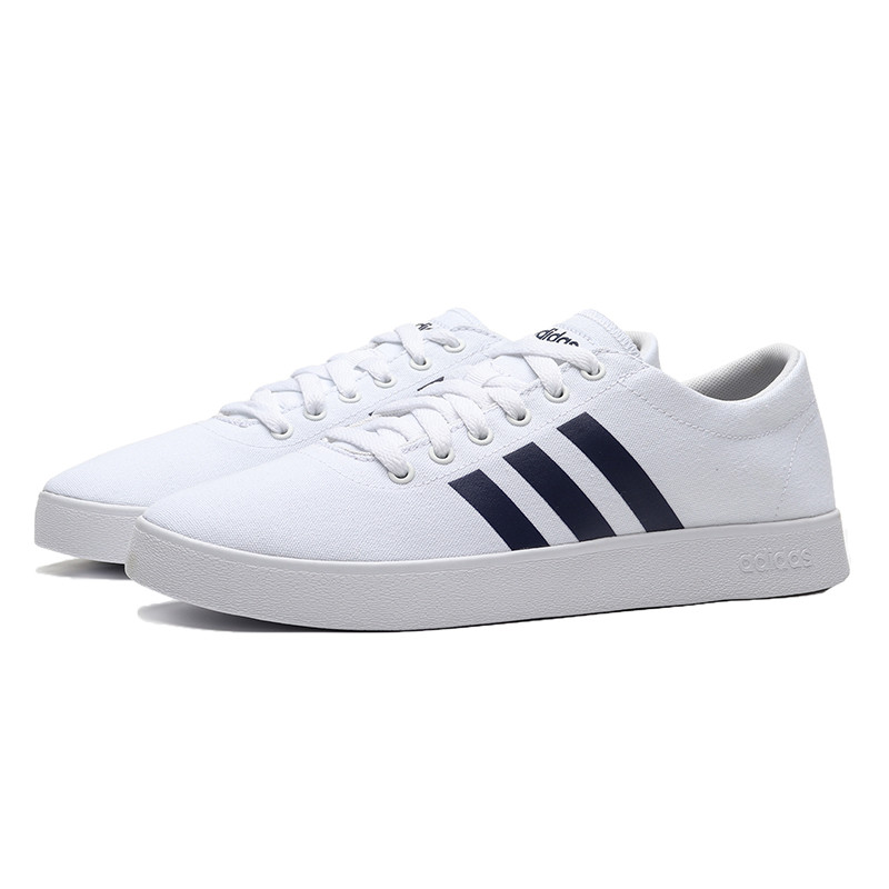 阿迪达斯adidasNEO男鞋低帮运动鞋板鞋F34637 F34637亮白+新海军蓝 45码