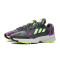 adidas阿迪达斯三叶草男鞋YUNG-1复古老爹鞋BD7655 BD7655黑色+紫色+黄色 39码
