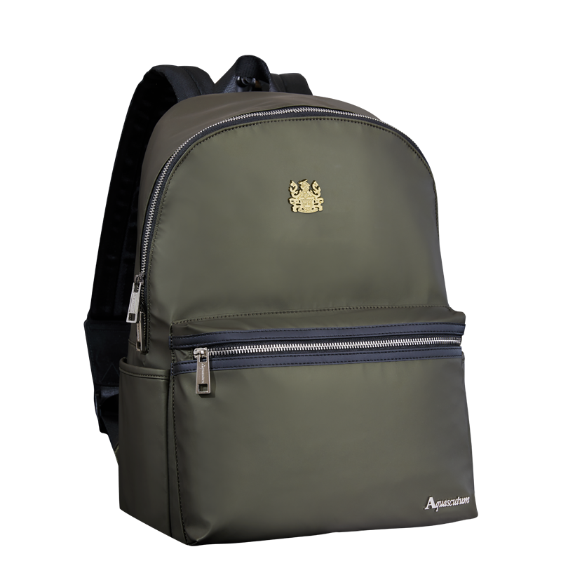 雅格狮丹(Aquascutum) 泰晤士双肩包 AQ-XB-SJB1872 军绿色