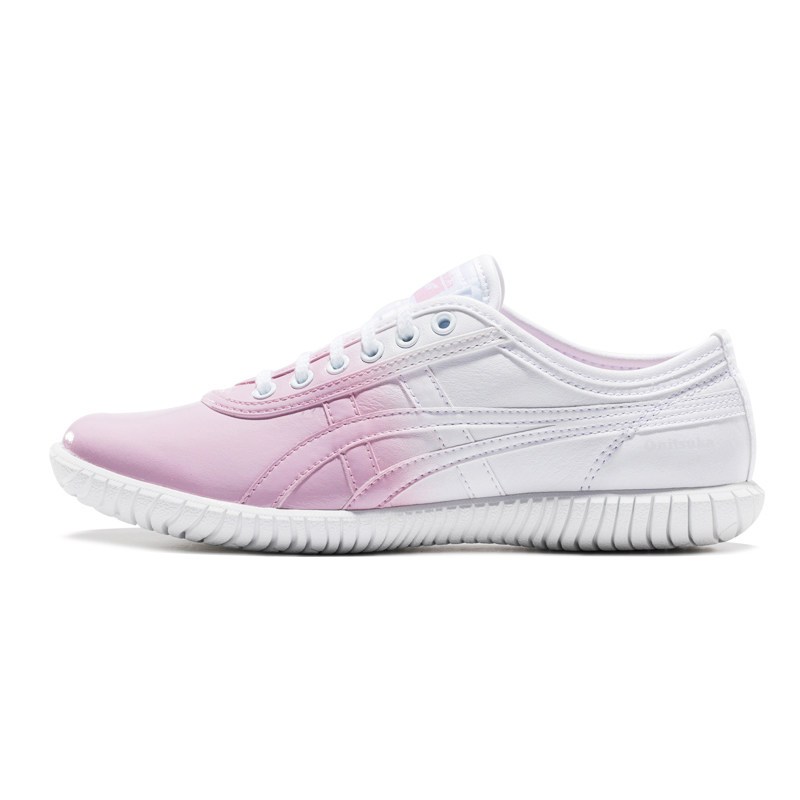 OnitsukaTiger鬼塚虎渐变休闲女鞋TSUNAHIKI1182A039-700 淡粉色/白色 37.5