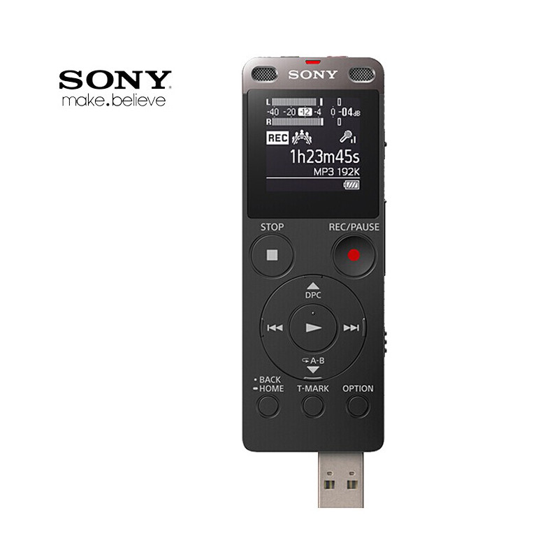 SONY 索尼 ICD-UX565F （8G）静谧黑专业录音器 bd
