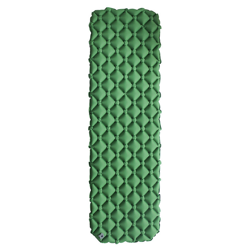 三极户外(Tripolar) TP1139 蛋巢气垫折叠便携轻充气床垫坐垫内午休睡垫露营帐篷睡袋气垫 绿色