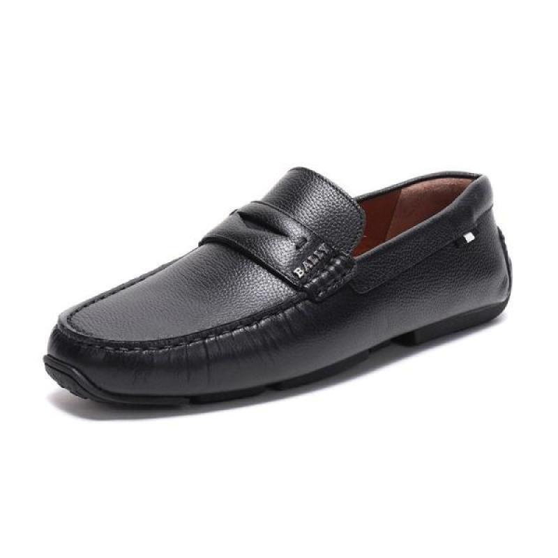 BALLY 巴利 男士皮质驾驶鞋皮鞋商务皮鞋 PAVEL 300-黑色 5