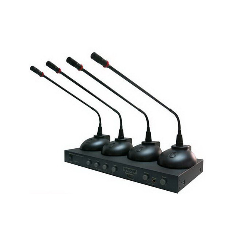 hs-948 无线1拖4 无线鹅颈话筒 无线一拖四会议话筒 无线鹅颈麦克风