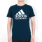 阿迪达斯（adidas）男款logo印花运动休闲短袖T恤ADICTT/ADITSG2 3XL ADICTT-BUR-1（男）