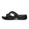 SKECHERS(斯凯奇)女士时尚休闲凉拖夏季女子休闲鞋31693-BBK 黑色 37