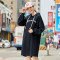 Semir森马2019秋季上新女连衣裙19059140217 180/100A/XXXL 阳橙3659