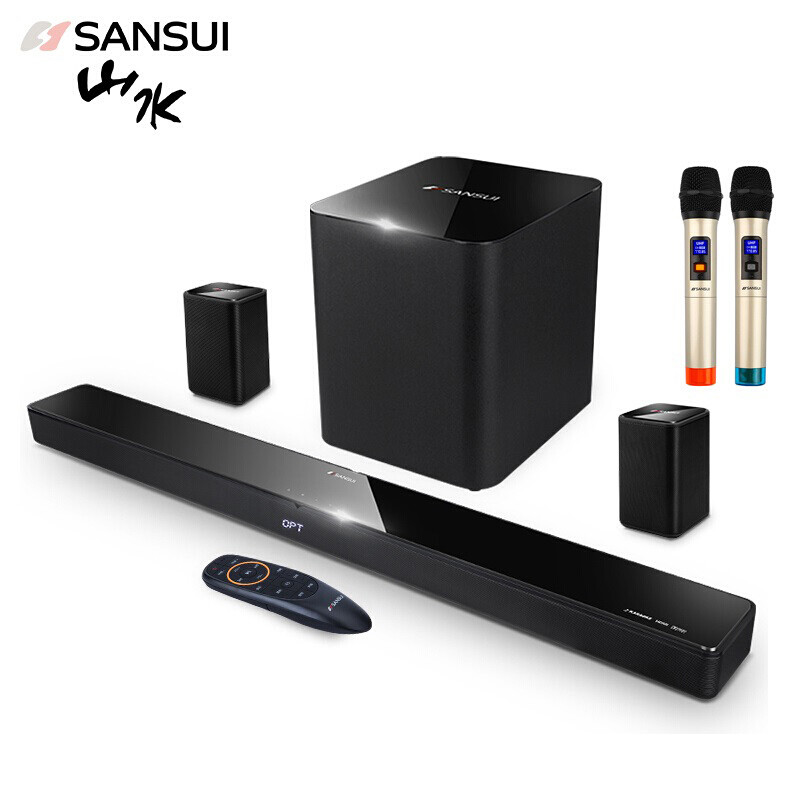 山水（SANSUI） 95E家庭影院音响套装 电视音响回音壁