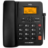 TCL电话机 CF203C录音版 无线固话（黑色）
