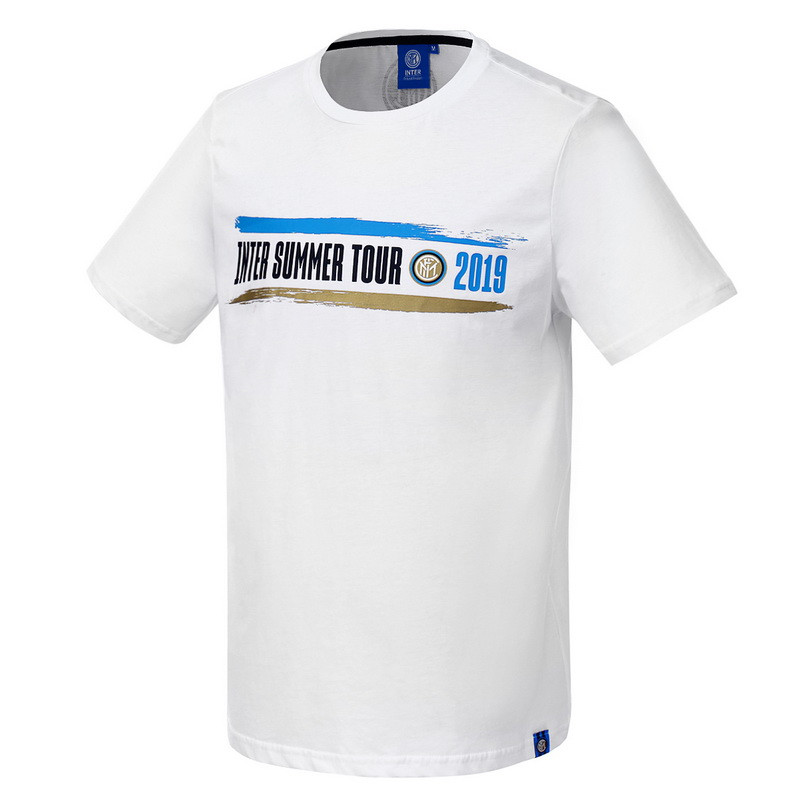 国米2019夏精梳丝光棉T恤A0007 3XL 白色