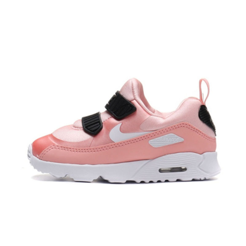 耐克男女婴童休闲鞋AIRMAX气垫轻便运动鞋AV3195-600 珊瑚红 25