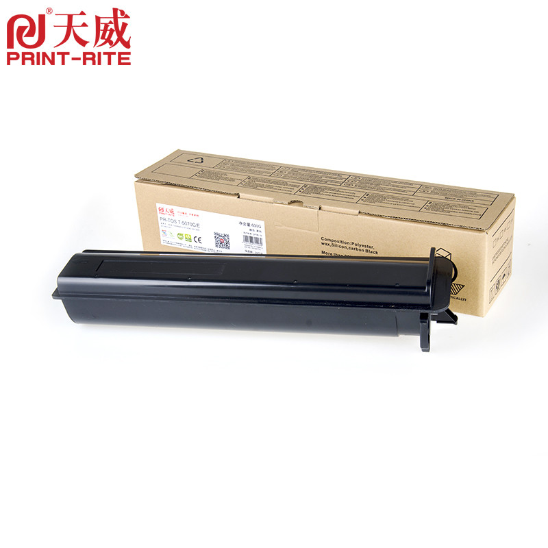 天威 T5070C-600G-黑复粉粉盒（墨粉）带芯片专业装 单支装适用东芝257/307/457 打印量29000页 黑色