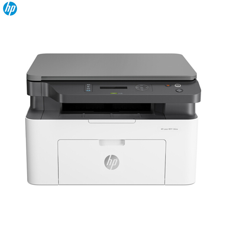 惠普(hp) Laser MFP 136nw 锐系列新品激光多功能一体机 三合一 打印复印扫描