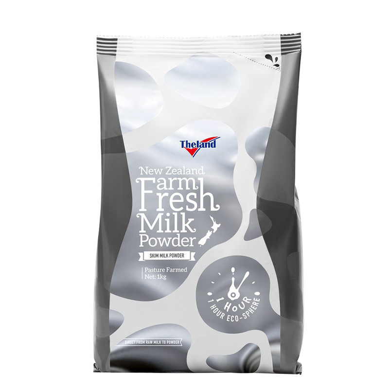 Theland纽仕兰牧场鲜奶粉 脱脂调制乳粉（袋装） 1KG 新西兰进口