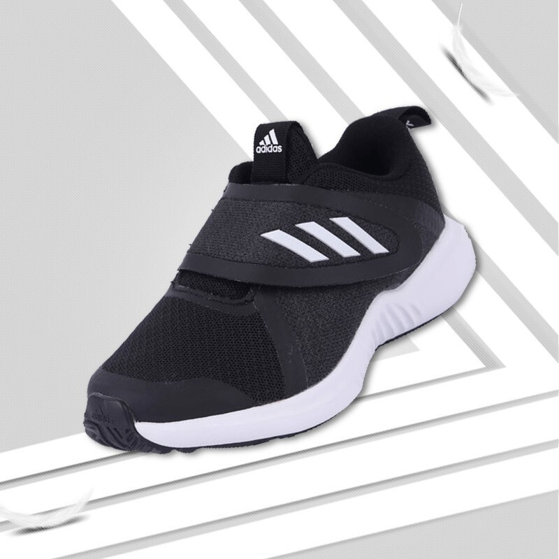 阿迪儿童（ADIDAS KIDS）男女小童鞋休闲鞋魔术贴运动鞋G27142/G27144 G27144（小童） 12K（30.5码）
