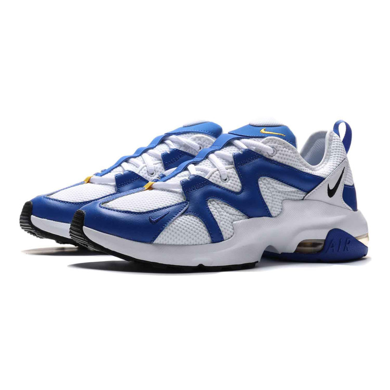 NIKE耐克男鞋休闲鞋AIRMAX气垫时尚系带跑步运动鞋AT4525 AT4525-101白色+黑+游戏宝蓝+暗硫黃 42.5码