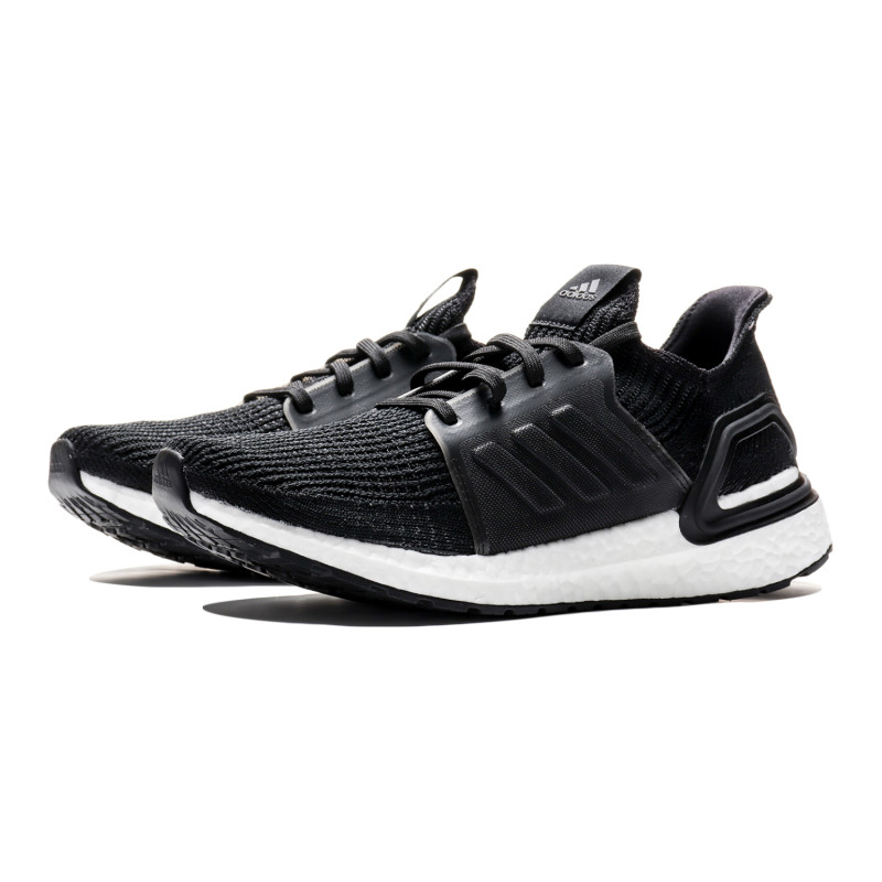 阿迪达斯男鞋跑步鞋ULTRABOOST 19休闲运动鞋G54009 G540091号黑色/五度灰 45码
