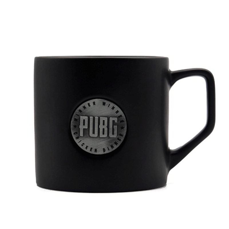 PUBG-钓鱼执法官的马克杯 11*9 黑色 （线下）