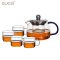 果兹 自然格调茶具套装 GZ-S29 400ml+80ml*4 白色