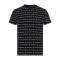 EMPORIO ARMANI 阿玛尼 男士棉质圆领短袖T恤衫 3G1T69 1J19Z 0004-黑色 XXL