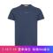 Versace JEANS 范思哲 男士棉质圆领短袖T恤衫 B3GTA76T 36610 238-深蓝色 XXL