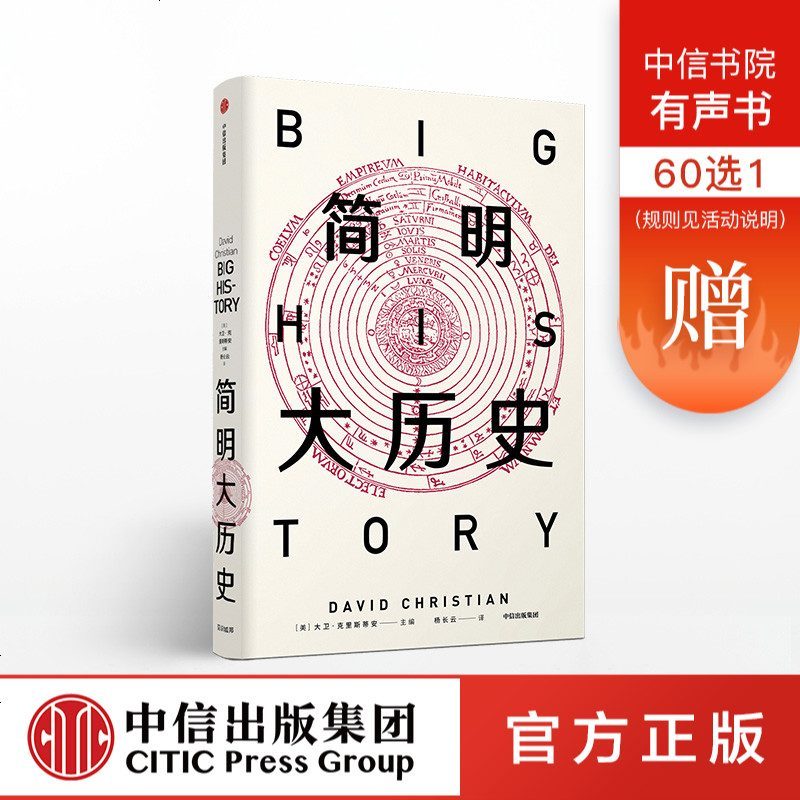 见识丛书33 简明大历史 大卫克里斯蒂安 著 大历史 全球史 比尔·盖茨推荐 中信出版社图书 正版书籍