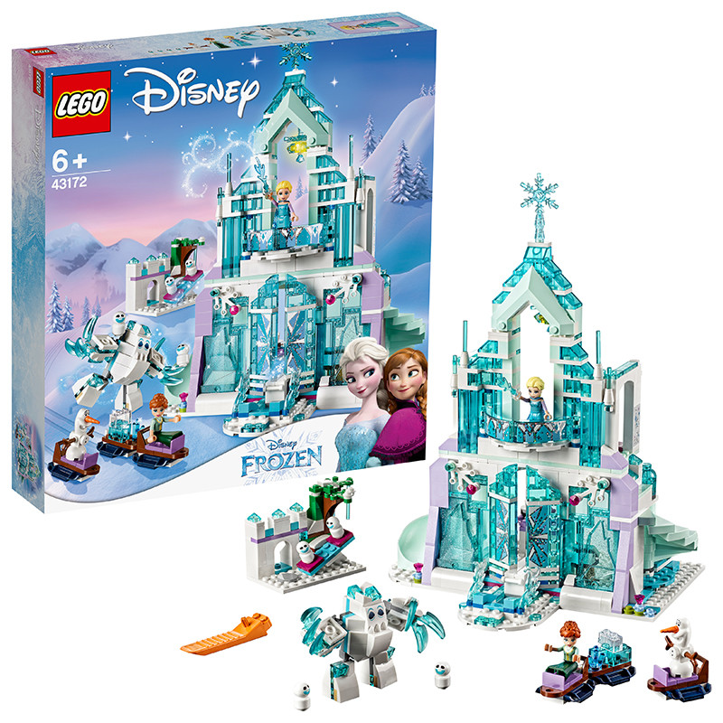 LEGO乐高 Disney Princess迪士尼公主系列 艾莎的魔法冰雪城堡43172