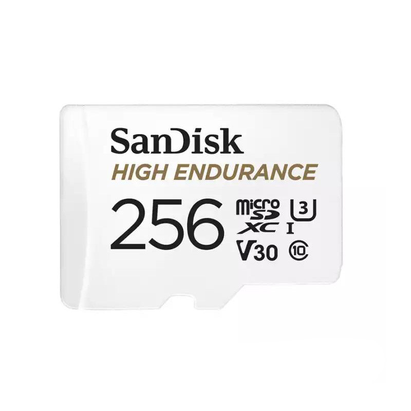 闪迪（SanDisk） 高度耐用视频监控内存卡 无人机行车记录仪存储卡 TF卡256G