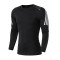 【自营】adidas男服长袖T恤健身跑步训练运动服DW8481 XXL DW8481黑色