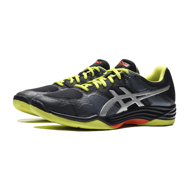 【自营】ASICS男鞋排球鞋GEL-TACTIC排球运动鞋1071A031-001 1071A031-001黑色+银色 44码