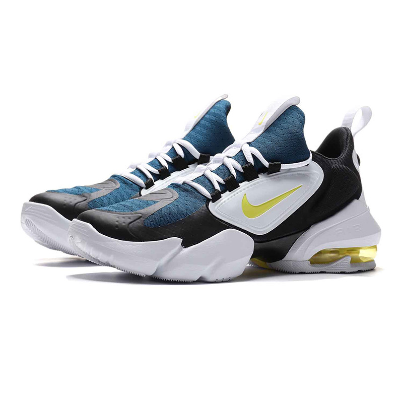【自营】NIKE耐克男鞋训练鞋复古撞色AIRMAX系带低帮运动鞋AT3378 AT3378-471力量蓝+活力黄+白+黑 39码