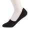 日本厚木 ATSUGI 船袜男士 深口设计 脚跟硅胶设计防脱落 含棉成分ATF036 2527 黑色