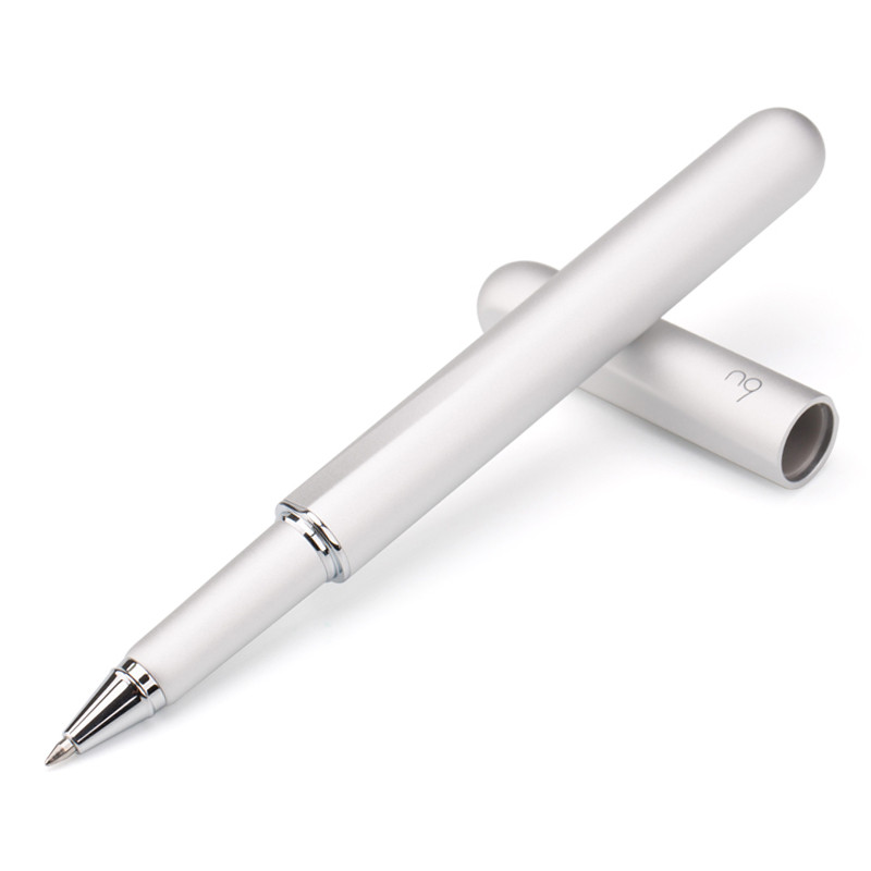 n9太极系列 0.7mm签字笔中性笔宝珠笔水笔 银色-半阙