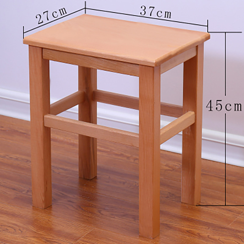 匡大椅子简约时尚创意木头凳成人板凳座凳KDD010