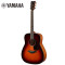 雅马哈自营（YAMAHA）FG800BS民谣吉他雅马哈吉他初学入门吉他男女木吉它jita乐器 民谣吉他圆角 41英寸