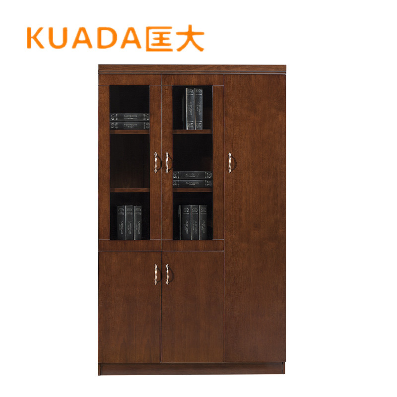 匡大油漆文件柜书柜储物柜1.35米主管办公柜W653-2H 1357*400*2000