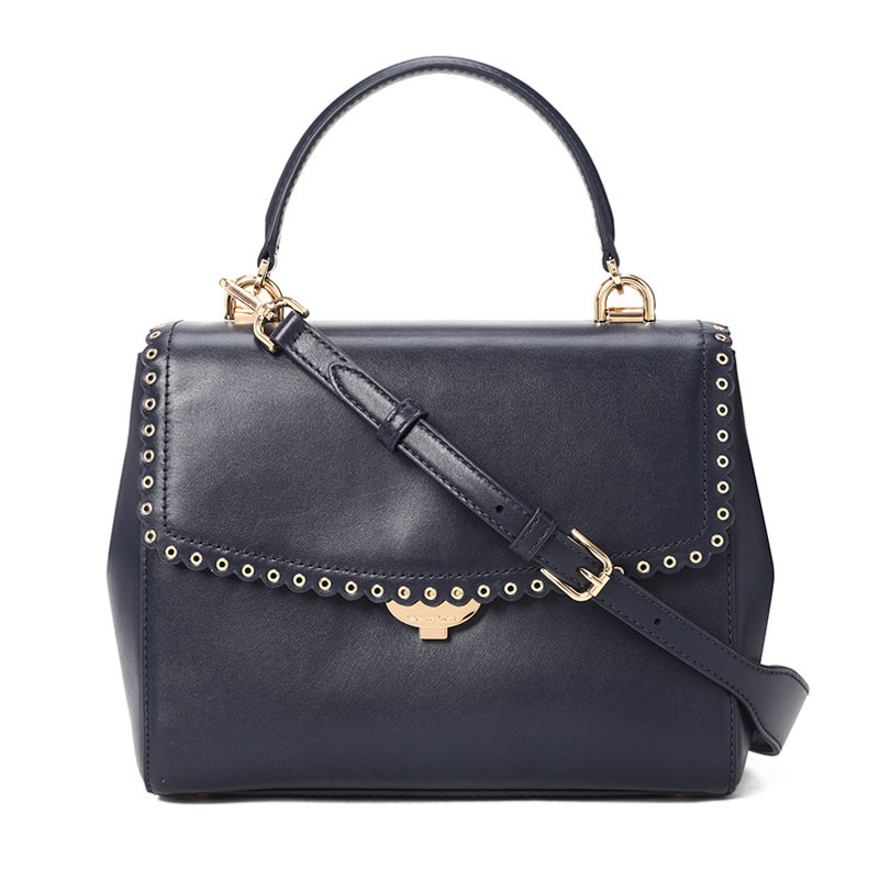 MK Ava 斜挎包 中号 30T8GAVS2I 蓝黑色