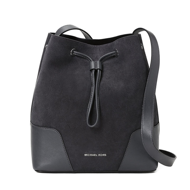 MK Cary 水桶包 中号 30F8S0CM2S 灰黑色