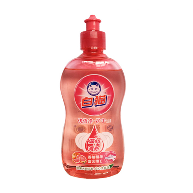 白猫 洗洁精优倍净+护手450g（单位：瓶）