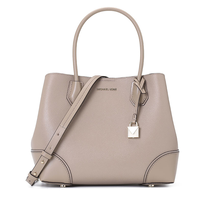 MK Mercer Gallery 手拎包 中号 卡其色