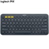 罗技（Logitech）K380无线超薄蓝牙键盘 深灰色