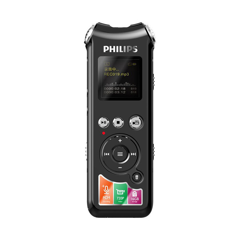 飞利浦(PHILIPS) VTR8010 16GB 高清摄像 录音笔(计价单位：支)