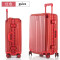 SWISSGEAR瑞士十字系列防刮铝框拉杆箱万向轮行李箱耐磨旅行箱男女托运箱登机箱皮箱硬箱 26寸 L7019 红色 26寸