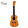 KAKA卡卡 ukulele尤克里里乌克丽丽23英寸桃花芯小吉他卡卡KUC-MA 原木色
