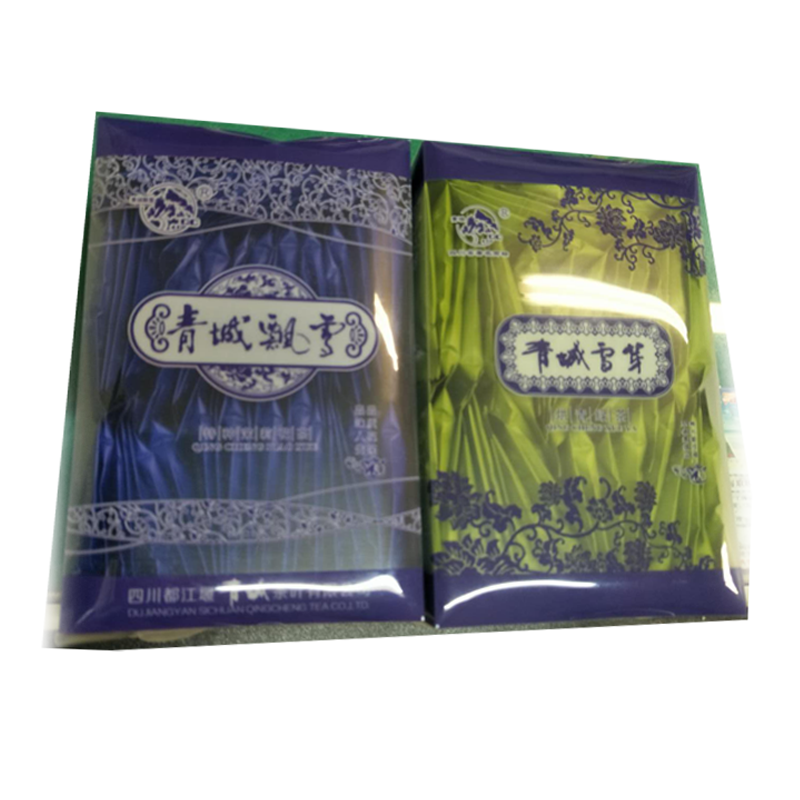 青城山 青城飘雪4g/包*50包*1盒+青城雪芽4g/包*50包*1盒 套装 绿色