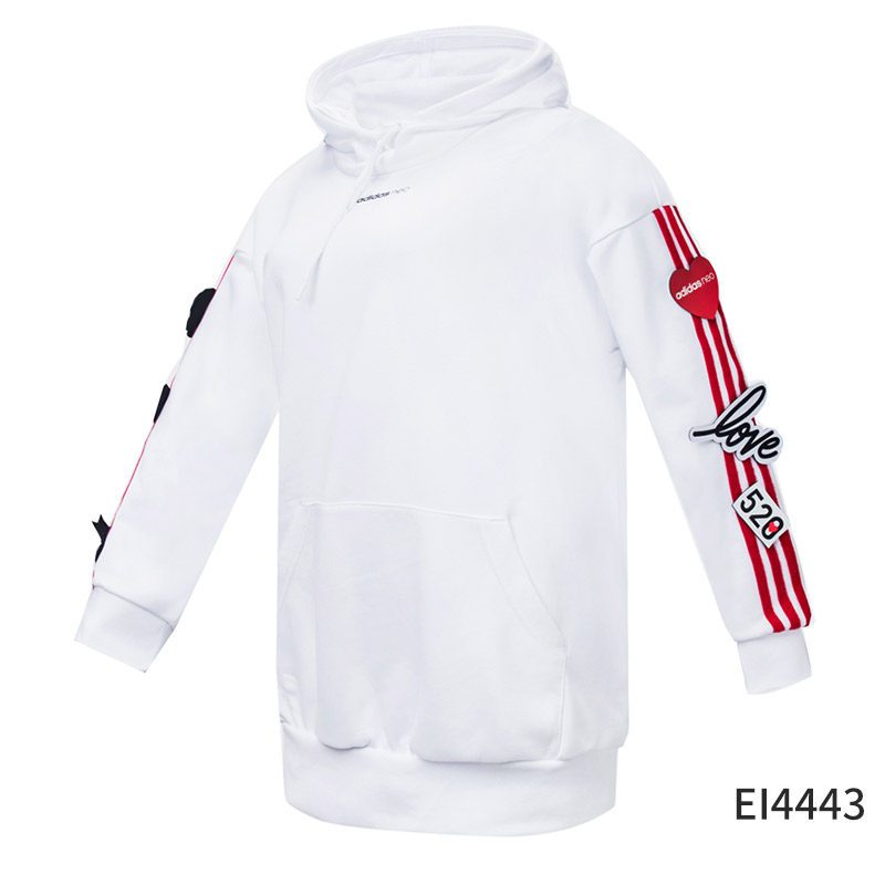 ADIDAS阿迪达斯NEO新款女子连帽卫衣EI4443 2XL EI4443