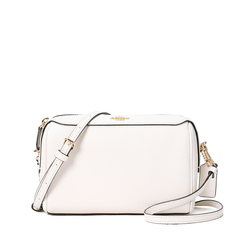 Coach 无柄波士顿单肩包 F77879 白色