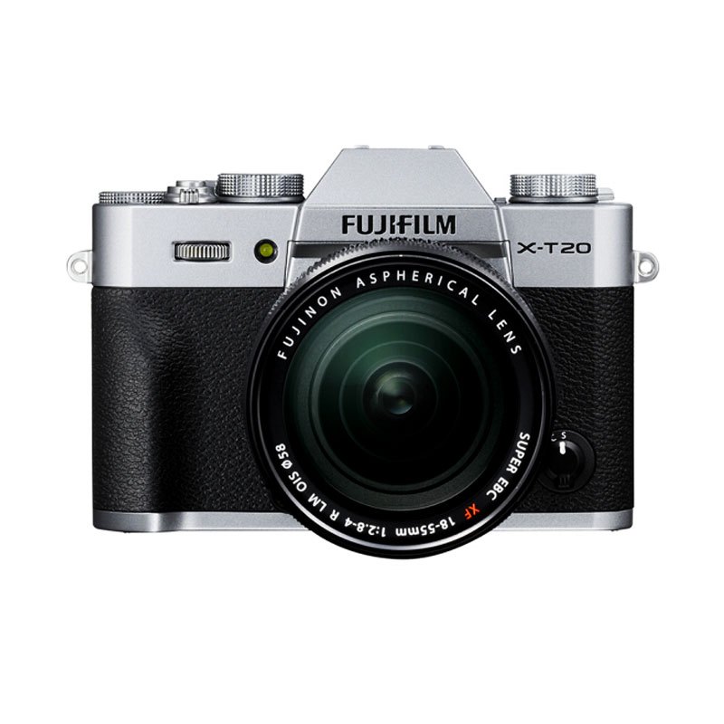 富士(FUJIFILM) X-T20 XF 18-55 微单/照相机 2430万像素 4K 银色