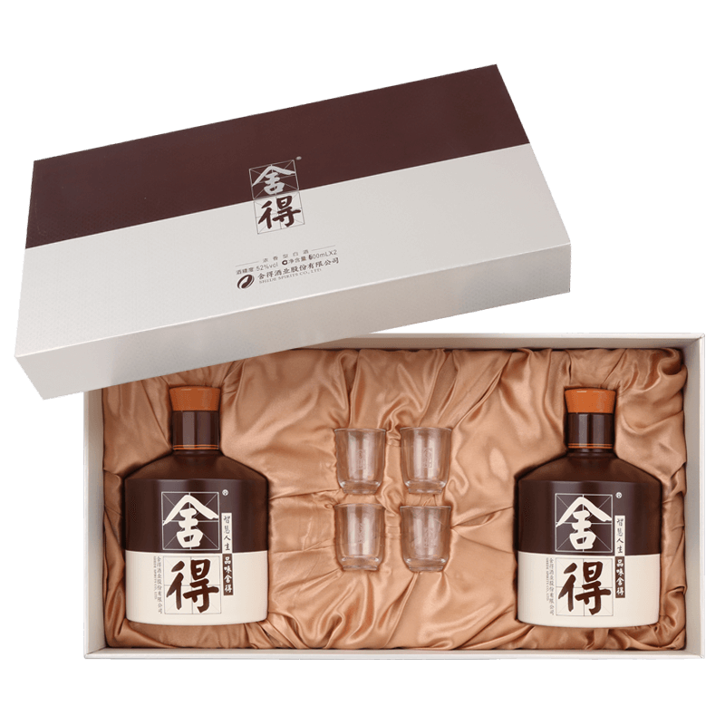 舍得 品味舍得600mL*2礼盒装浓香型白酒