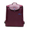 Longchamp 珑骧 女款LE PLIAGE系列织物可折叠双肩包 1699 619 P22-紫红色